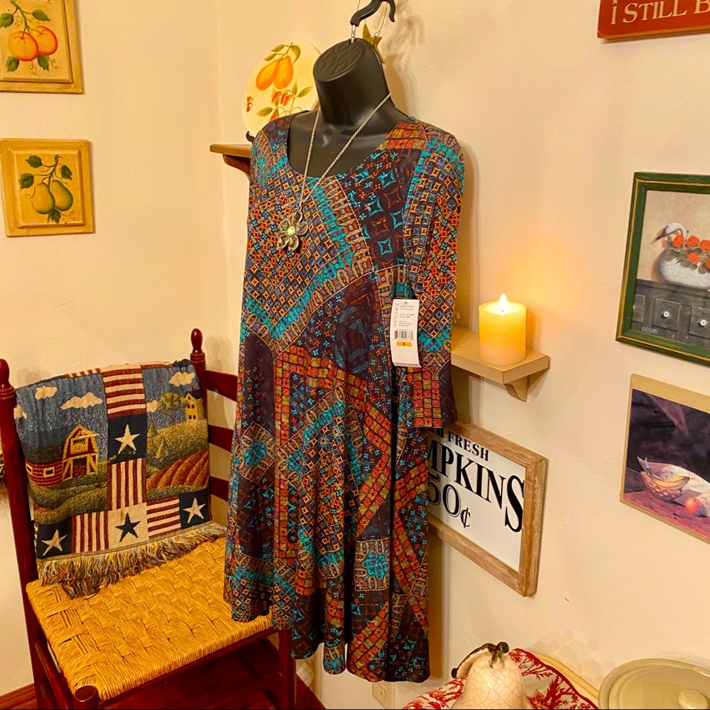 Karen Kane Fiesta Tile Mosaic gorgeous dress!